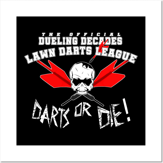 DD Lawn Darts League Wall Art by Dueling Decades